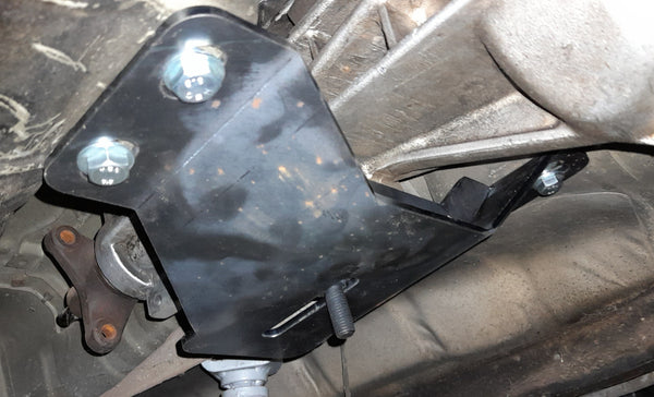 Barra T5 & BTR Gearbox Bracket to suit R32, R33, R34 Skyline & S Chassis - Passenger Side High