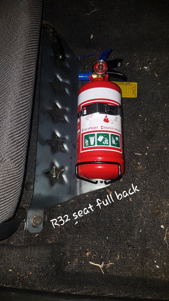 S13, R32, R33 dimple fire extinguisher mount - Drivers side – RB Factory
